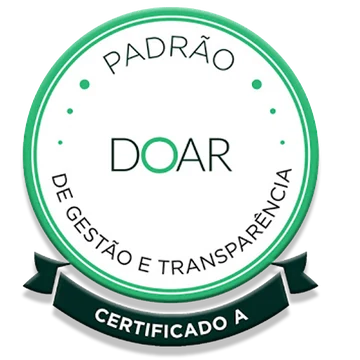 Selo Padrão Doar de Gestão e Transparência — Certificado A